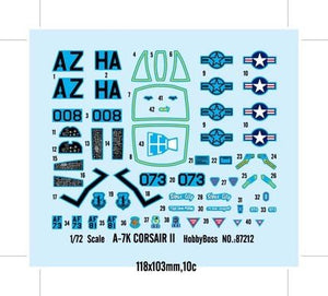 Hobby Boss 87212 A-7K CORSAIR II 1/72 – imagen 2