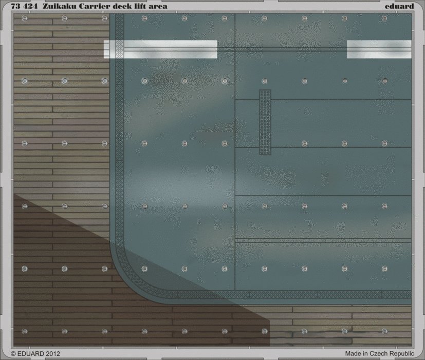 Eduard 73424 Zuikaku Carrier deck lift area 1/72