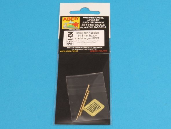 Aber 35L-124 Barrel for Russian 14,5mm heavy machine gun KPVT 1/35 – imagen 7