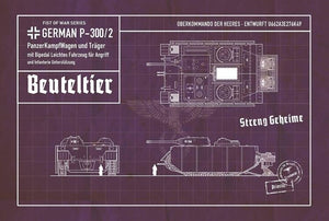 Modelcollect UA72161 Fist of War Series German P300/2 PanzerKampfWagen und Trager 1/72 – Bild 3