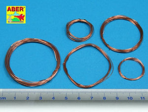 Aber ADZ-01 Wires set (diameter 0,2; 0,3; 0,4; 0,5; 0,6 mm, length 1m each) – immagine 2