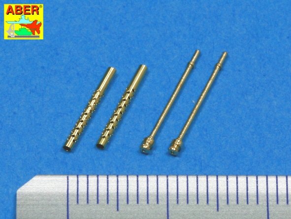 Aber A48 012 Set of 2 barrels for Japanese 7,7 mm Type 97 aircraft machine guns 1/48 – imagen 2