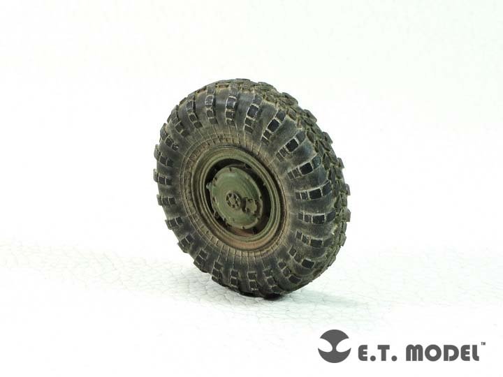 E.T. Model ER35-067 Russian GAZ39371 High-Mobility Multipurpose Military Vehicle Weighted Road Wheels For TRUMPETER 05594 1/35 – zdjęcie 3