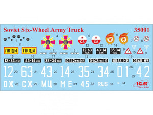 ICM 35002 Soviet Six-Wheel Army Truck with Shelter 1/35 – immagine 13