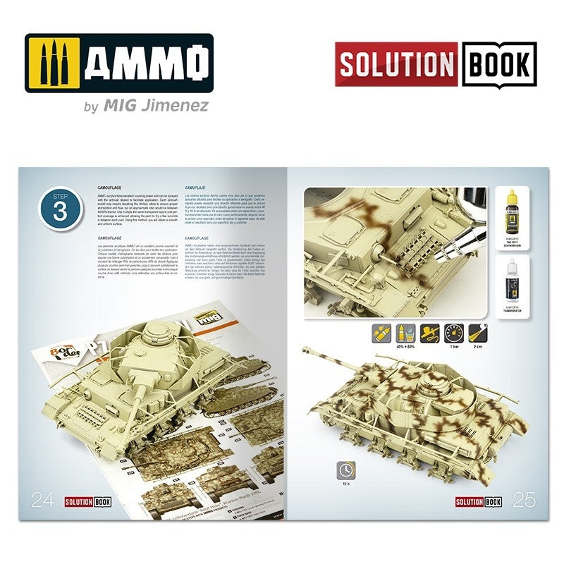 AMMO par Mig Jimenez 7727 SOLUTION BOX 21 – Véhicules allemands de la Seconde Guerre mondiale – image 8