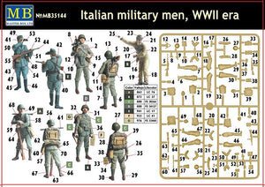 Master Box 35144 Italian Military men WWII 1/35 – imagen 5