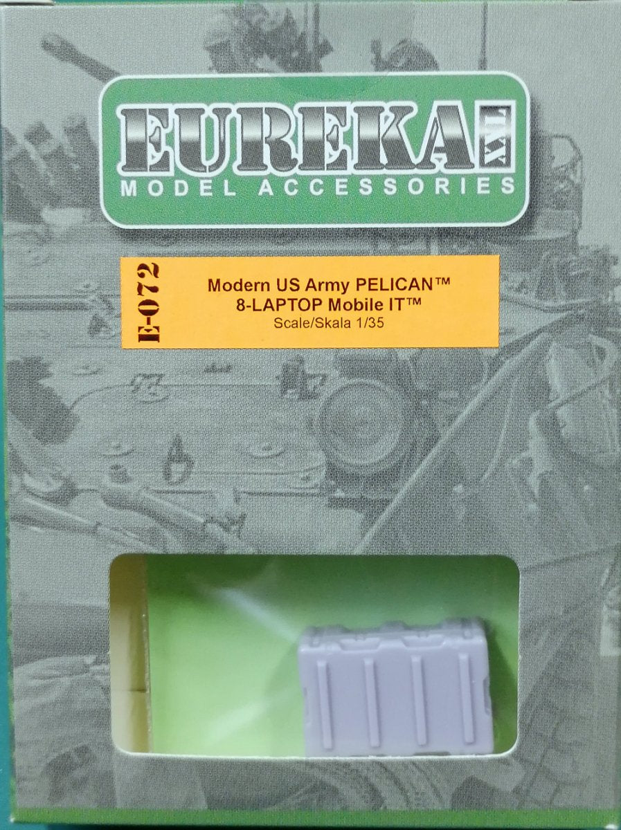 Eureka XXL E-072 Modern US Army PELICAN 8-LAPTOP Case, Mobile IT 1/35 – Bild 2