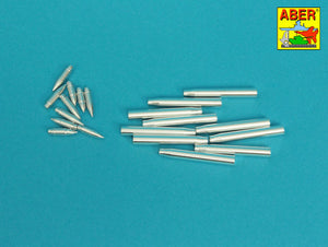 Aber 16079 Set of 7,5cm projectiles x 10 pcs. for German A/T gun PaK 40 1/16 – Bild 4
