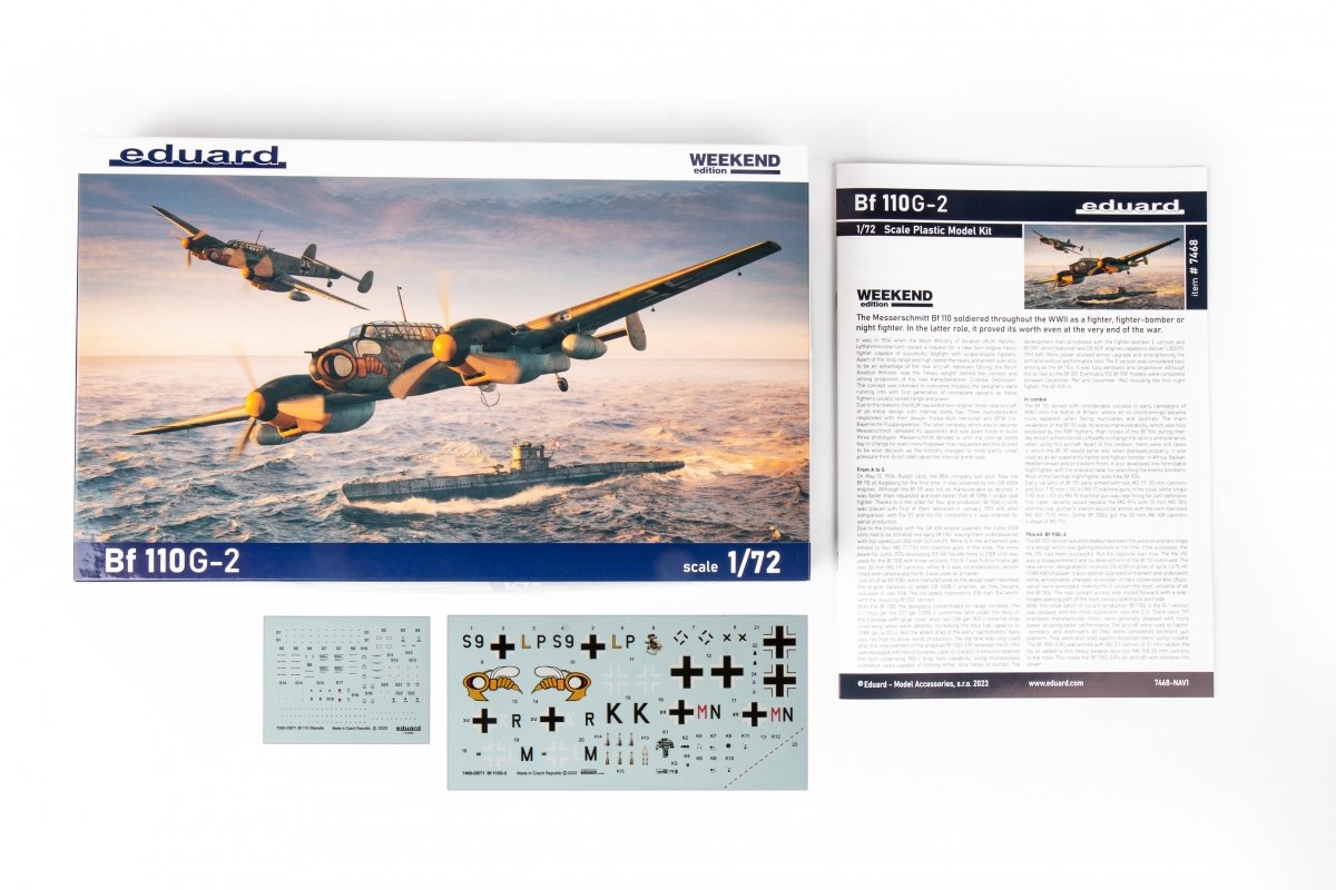 Eduard 7468 Bf 110G-2 1/72 – image 3