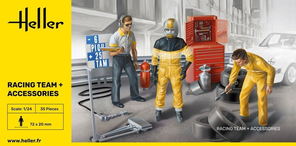 Heller 82750 Racing Team and Accessories 1/24 – immagine 3