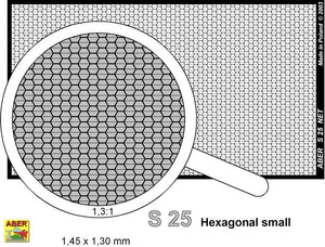 Aber S-25 Net with hexagonal mesh 1,5 x 1,4 mm – Bild 2