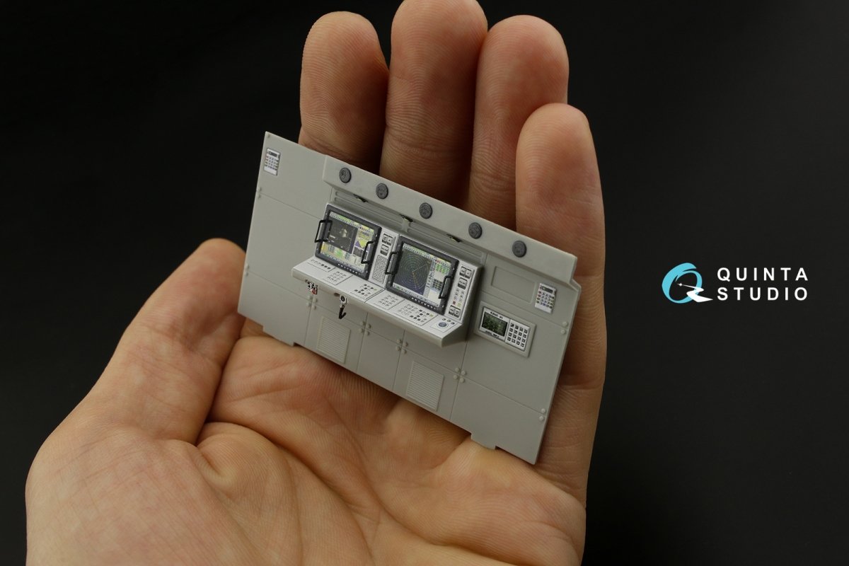 Quinta Studio QD35063 Pantsir-S1 (SA-22 Greyhound) 3D-Printed &amp;amp; colored Interior on decal paper (Trumpeter) 1/35 – image 13