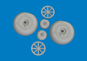 Eduard 6481058 P-40E wheels cross tread Eduard 1/48 – immagine 4