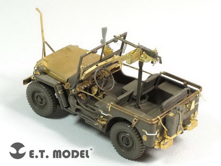 Maquette ET E35-126 Jeep Willys MB américaine de la Seconde Guerre mondiale (pour TAMIYA 35219) (1/35) – image 3