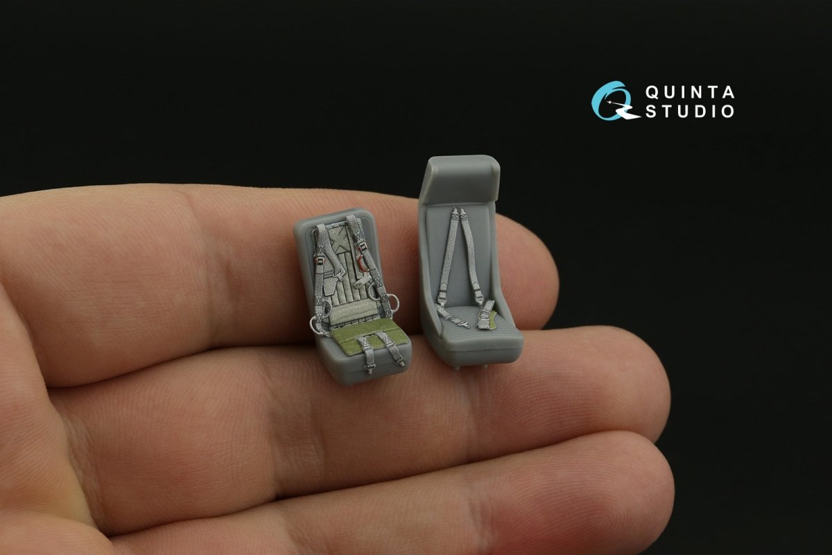 Quinta Studio QD48356 Mi-24D 3D-Printed &amp;amp; coloured Interior on decal paper (Trumpeter) 1/48 – imagen 8