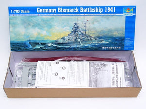 Trumpeter 05711 Allemagne Cuirassé Bismarck 1941 1/700 – image 10