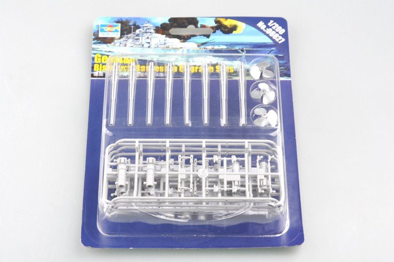 Ensembles d&amp;#39;amélioration pour cuirassé allemand Bismarck Trumpeter 06627 (1/200)