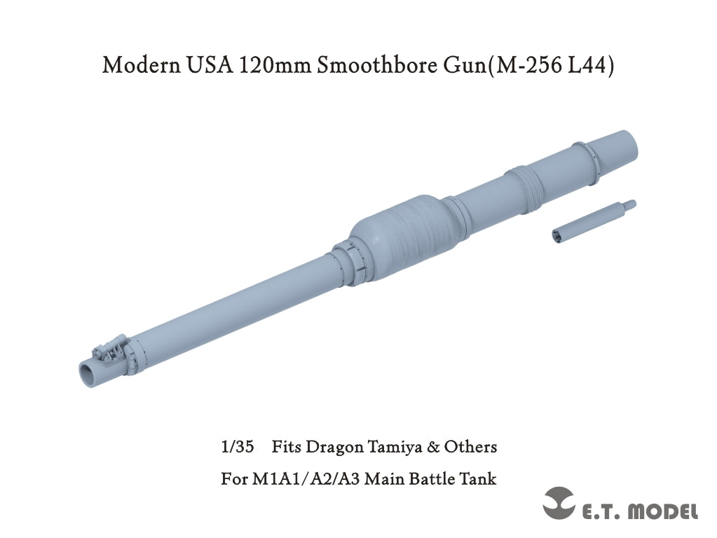 ET modèle P35-345 moderne USA M1A1/A2/A3 MBT 120mm pistolet à âme lisse (M-256 L44) 1/35