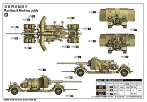 Trumpeter 02358 German 8.8cm Flak 41 1/35 – Bild 6