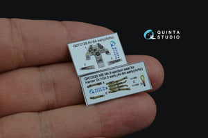 Quinta Studio QD72126 AV-8A early 3D-Printed coloured Interior on decal paper (Airfix) 1/72 – Bild 4