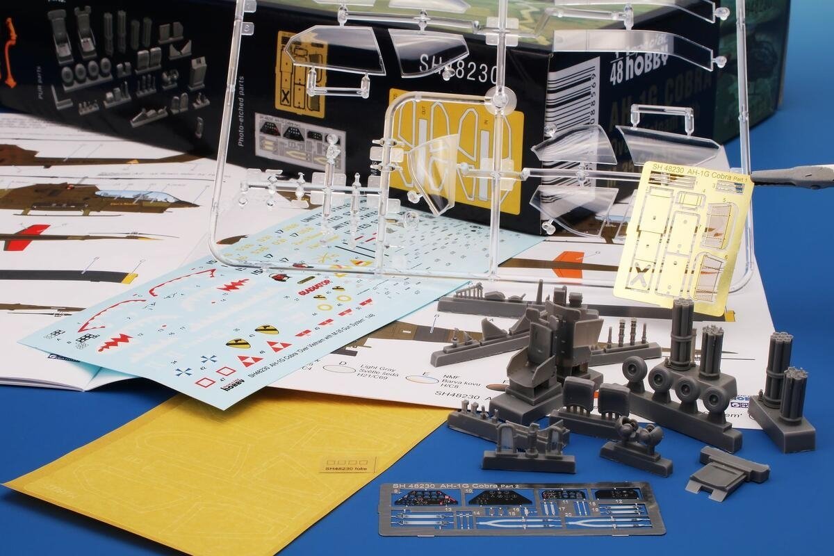 Special Hobby 48230 AH-1G Cobra ‘Over Vietnam with M-35 Gun System’ Hi-Tech Kit 1/48 – zdjęcie 3
