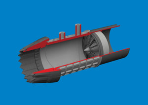 Maquette Eduard 6481091 F-35B, tuyère d&amp;#39;échappement, à imprimer sur Tamiya au 1/48 – image 2