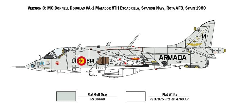 Italeri 1410 AV-8A HARRIER 1/72 – image 4