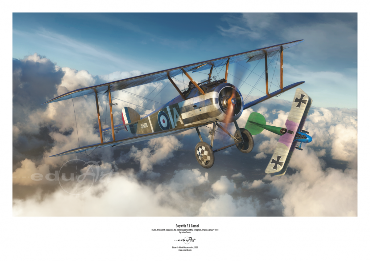 Eduard 8486 Sopwith F.1 Camel (Clerget) 1/48 – imagen 2