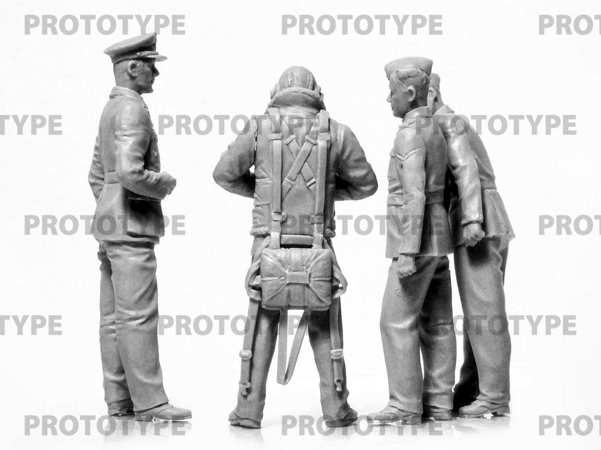 ICM 32113 WWII RAF Cadets 1/32 – Bild 3