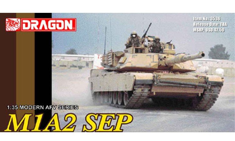 Dragon 3536 M1A2 SEP 1/35