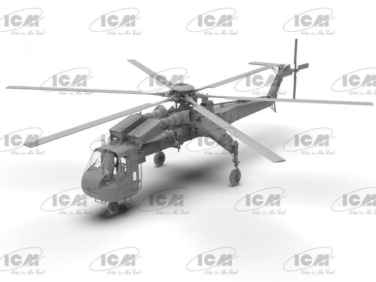 ICM 53054 Sikorsky CH-54A Tarhe US heavy helicopter 1/35 – image 5