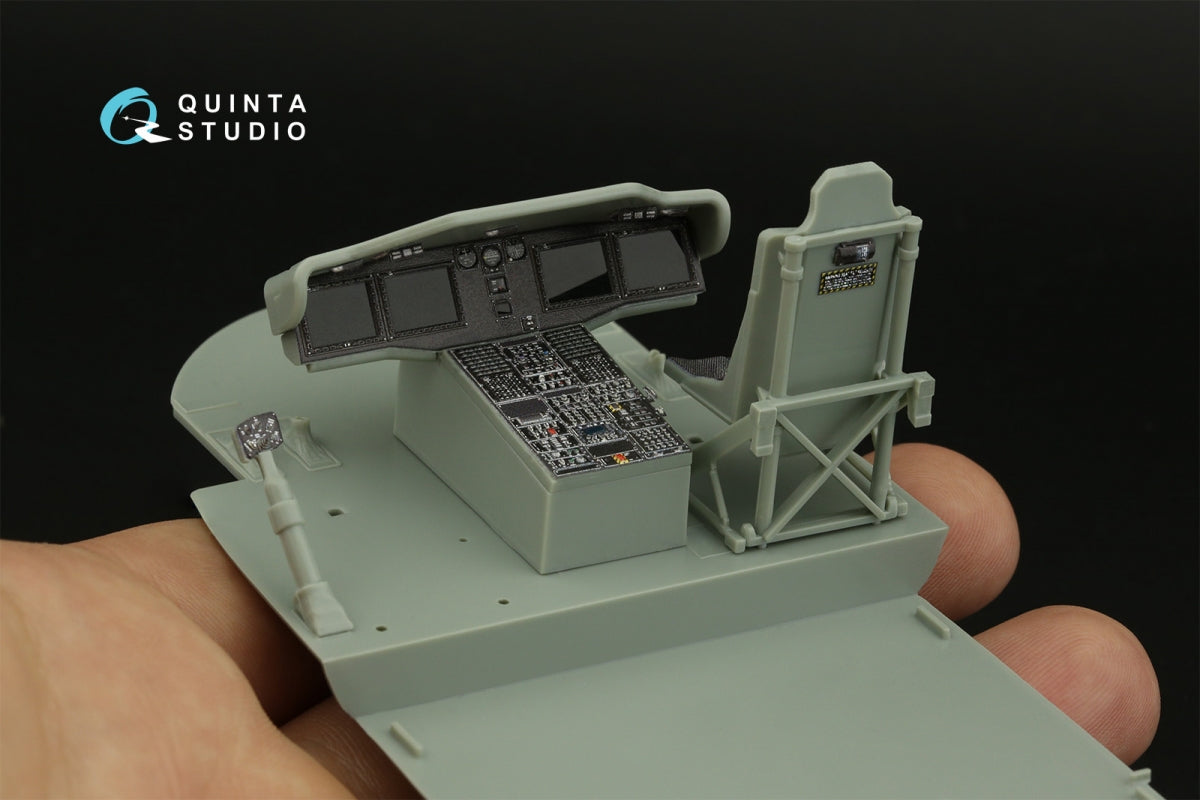 Quinta Studio QD35109 MH-60S 3D-Printed &amp;amp; coloured Interior on decal paper (Academy) 1/35 – imagen 12