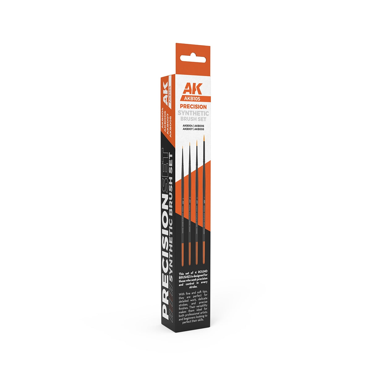 AK Interactive AKB105 PRECISION BRUSHES SET – imagen 3