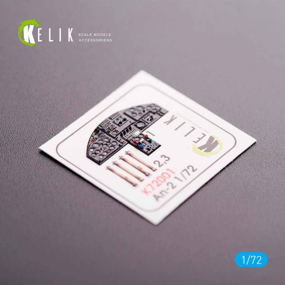KELIK K72001 AN-2 COLT INTERIOR 3D DECALS FOR TRUMPETER KIT 1/72 – Bild 3