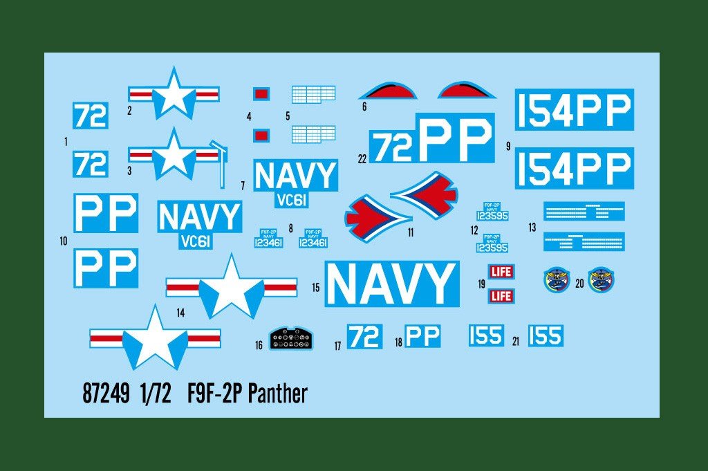 Hobby Boss 87249 F9F-2P Panther 1/72 – Bild 4