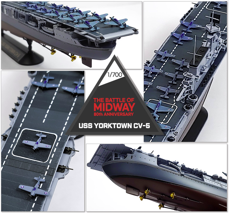 Academy 14229 USS Yorktown CV-5 (Released Mar,2022) 1/700 – Bild 5