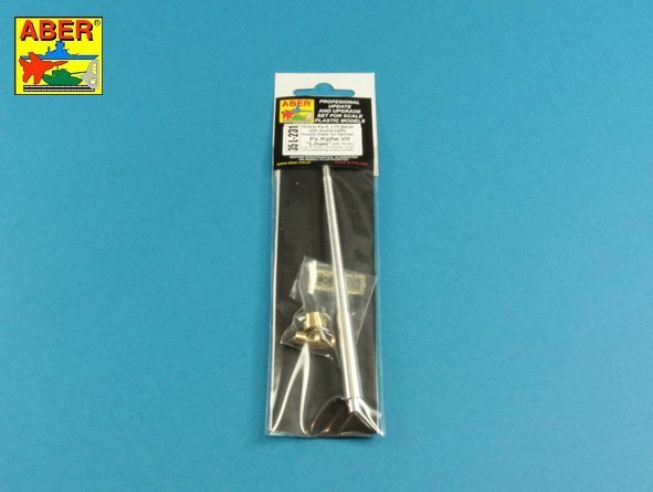 Aber 35L-231 10,5cm KwK L/70 barrel with double baffle muzzle brake for German Pz.Kpfw. VII Lowe 1/35 1/35 – immagine 3