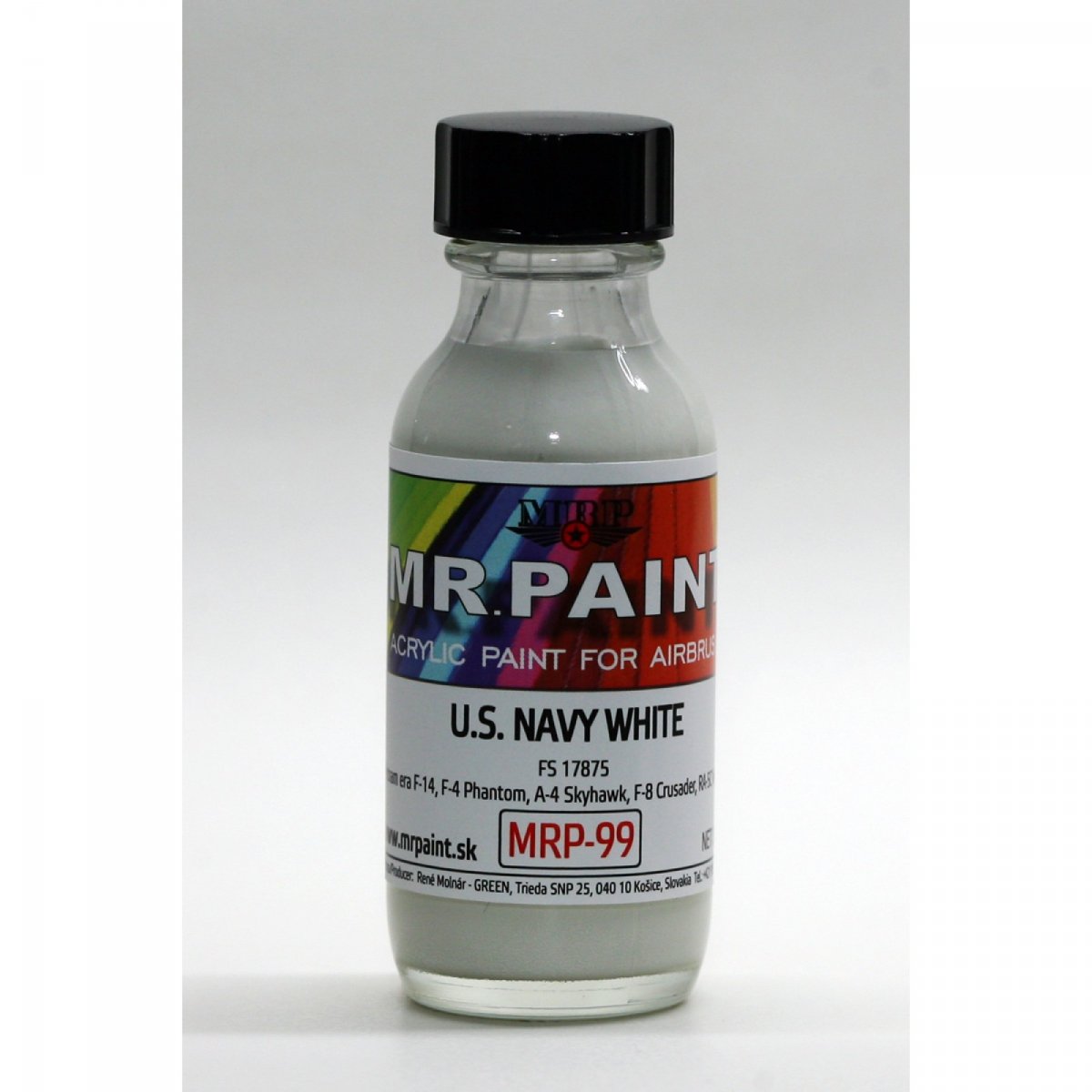 MR. Paint MRP-099 U.S. NAVY WHITE FS17875 ANA 515 US Navy 30ml – imagen 2