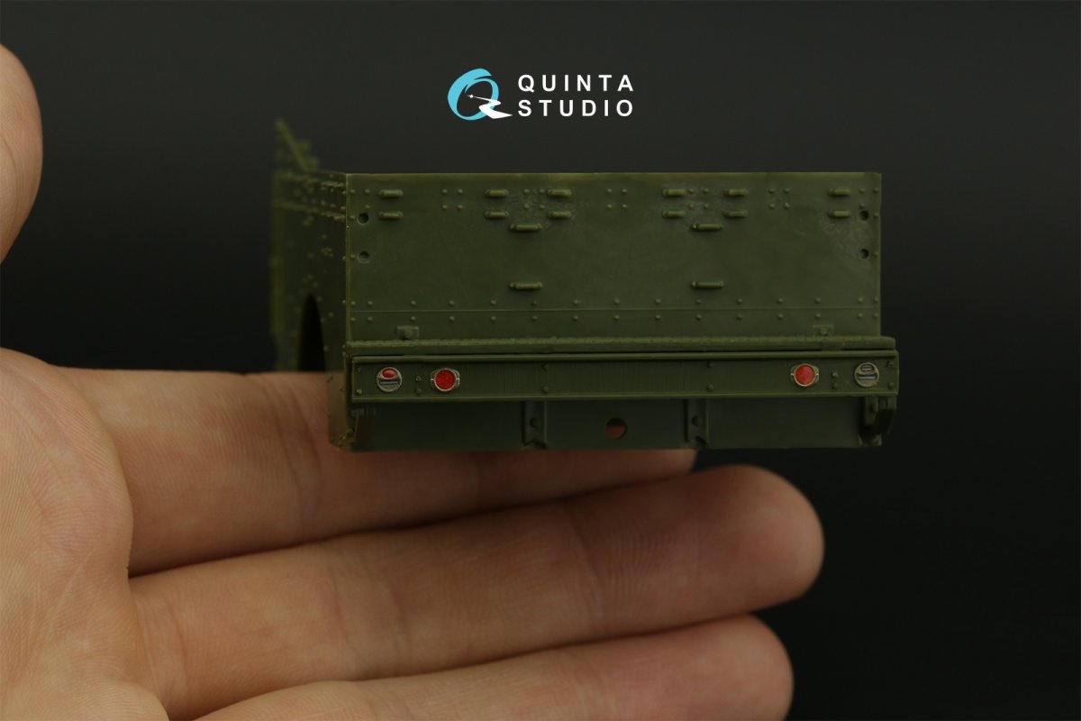 Quinta Studio QD35088 M3A1 Scout 3D-Printed &amp;amp; colored Interior on decal paper (Zvezda) 1/35 – image 4