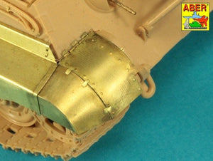 Aber 48053 Jagdtiger Sd.Kfz. 186 –przednie i tylnie błotniki / Jagdtiger Sd.Kfz. 186 –Front &amp;amp; Rear Fenders 1/48 – immagine 2
