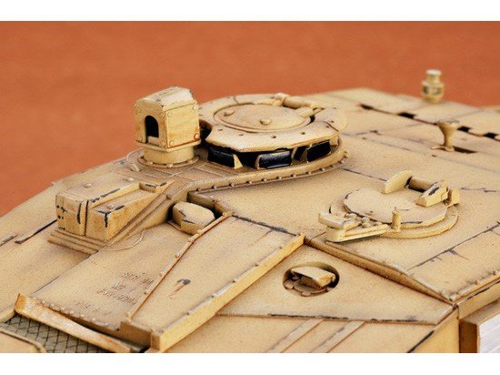 Trumpeter 00323 British Challenger 2 MBT (OP. Telic) Iraq 2003 1/35 – imagen 13