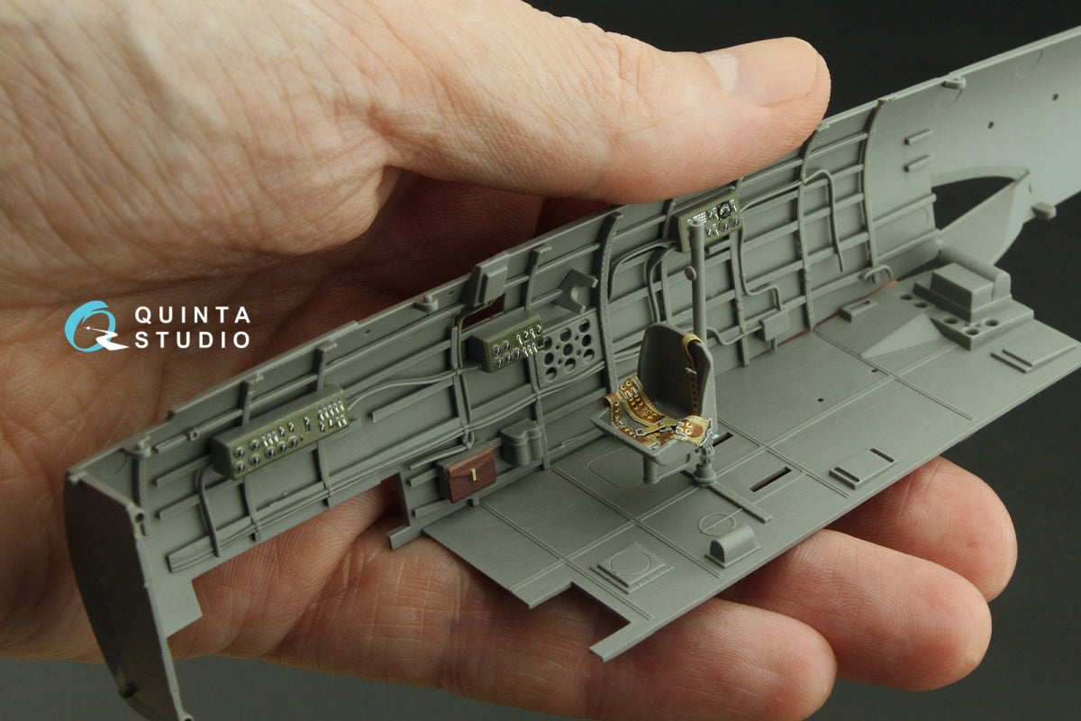 Quinta Studio QD35127 Nakajima B5N2 Kate 3D-Printed coloured Interior on decal paper (Border Model) 1/35 – imagen 7