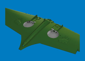 Eduard 6481067 P-40 wheel bays PRINT Eduard 1/48 – imagen 3