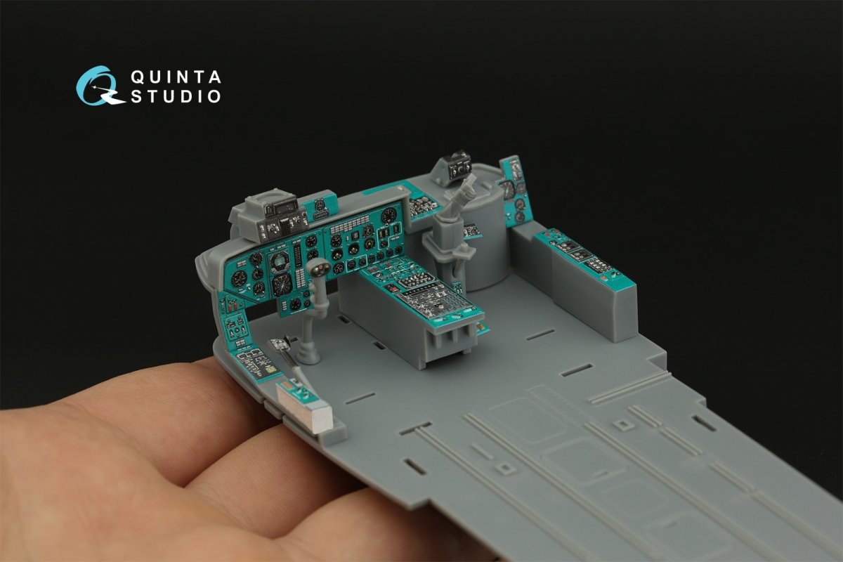Quinta Studio QDS-35077 Ka-29 3D-Printed &amp;amp; coloured Interior on decal paper (Trumpeter) (Small version) 1/35 – imagen 6
