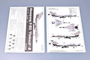 Trumpeter 01610 Shenyang F-8 Finback-B 1/72 – zdjęcie 2