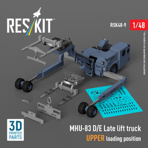 RESKIT RSK48-0009 MHU-83 D/E Late lift truck UPPER loading position (3D Printed model kit) 1/48 – immagine 4