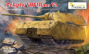 Vespid Models VS720001 Pz.Kpfw. VIII Maus V2 German Super Heavy Tank 1/72