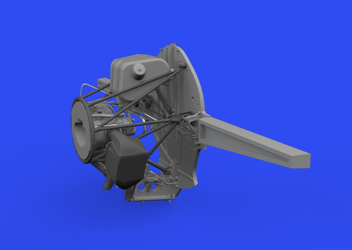 Eduard 648948 FM-1 wheel bay PRINT Eduard 1/48 – imagen 5