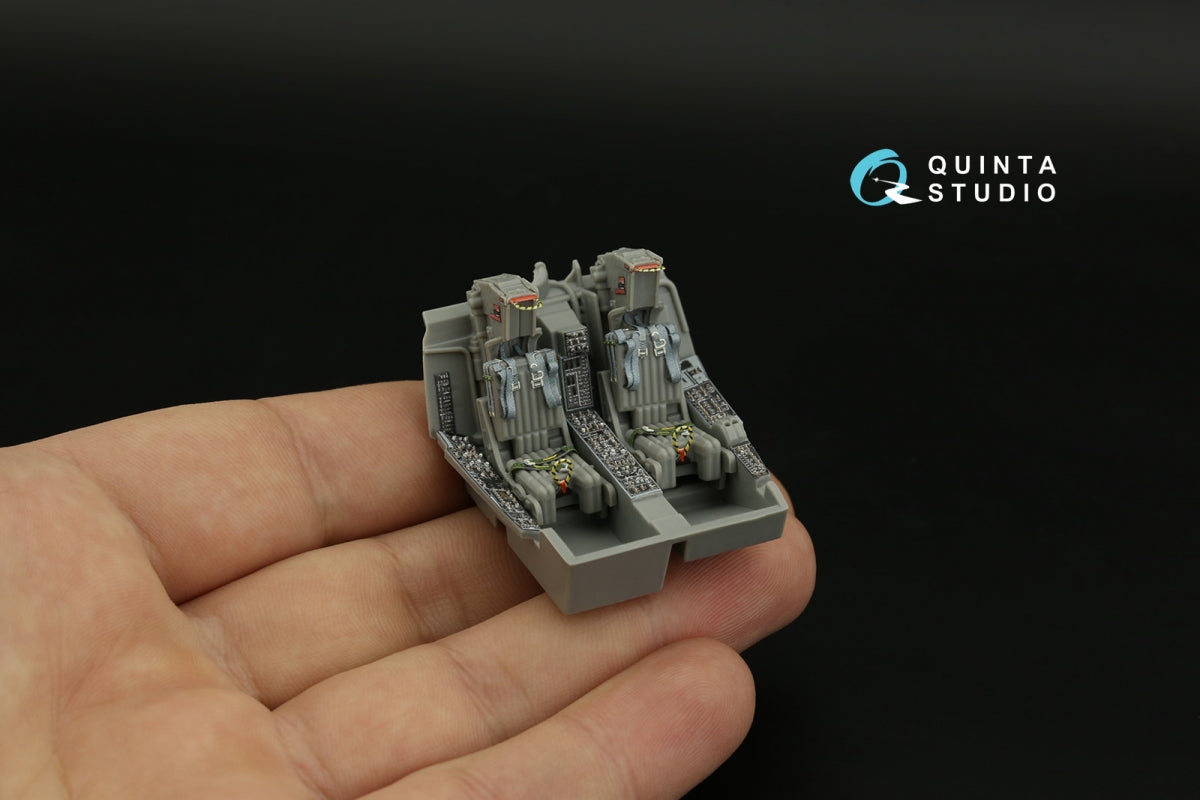 Quinta Studio QD48372 A-6A 3D-Printed &amp;amp; coloured Interior on decal paper (Kinetic) 1/48 – immagine 8