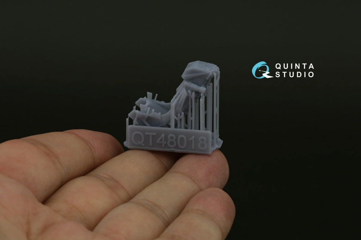 Quinta Studio QD+48480 Su-17M4/Su-22M4 3D-Printed &amp;amp; coloured Interior on decal paper (Hobby Boss) (with 3D-printed resin parts) 1/48 – imagen 6